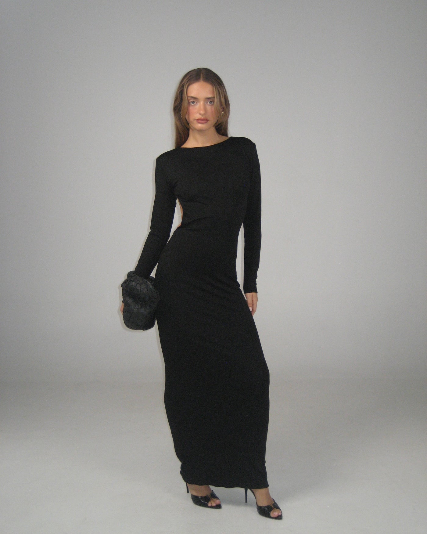 Aisha Maxi Dress ~ Noir